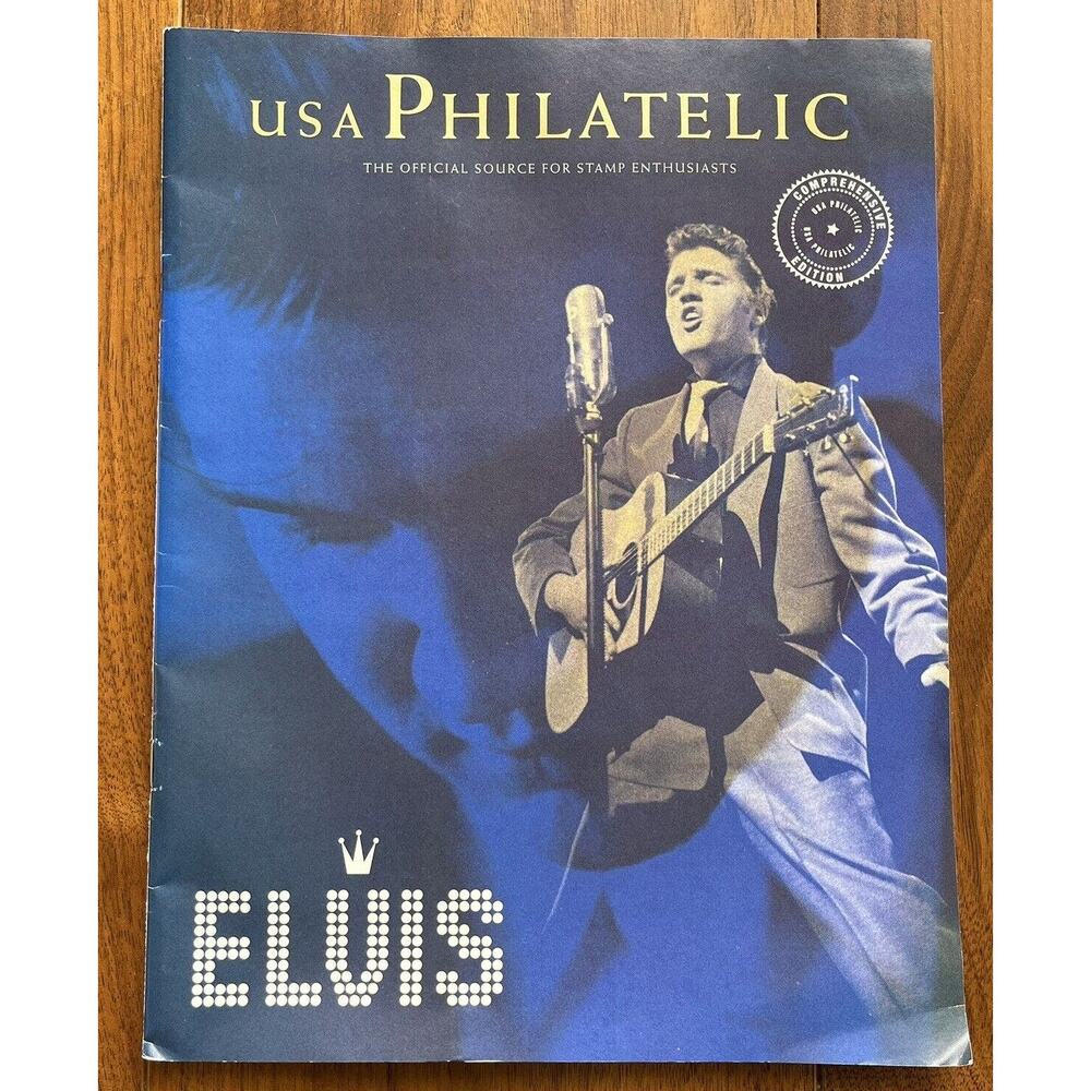 Elvis USPS USA Philatelic Catalogs Stamp Collector Magazines